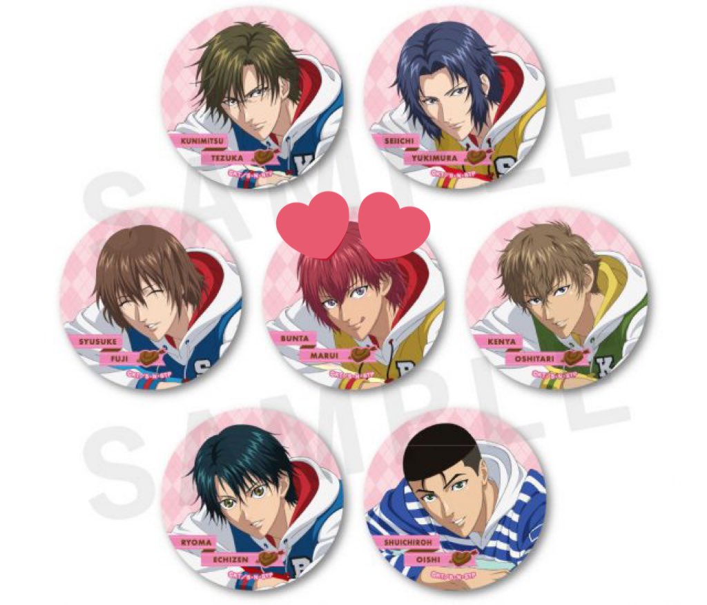 交換】新テニスの王子様 テニプリ バレキス シャイニー缶バッジC 譲