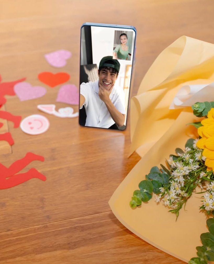 021326 <a href="/bellemariano02/">Belle Mariano</a> Instagram Post update! 📸

“strong connections > long distance conversations

It's a ViLTE kind of Valentine when you have free Smart-to-Smart video calls with your Unli 5G+ and Power All 99! Load up and try #ViLTEwithSmart this Valentine's Day! 💚