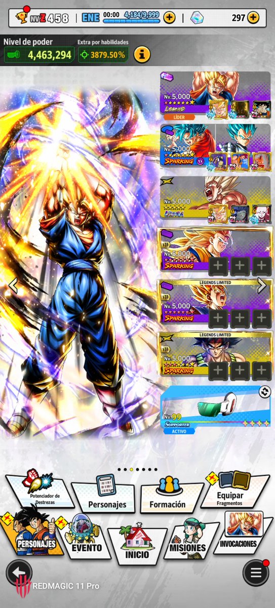 Friendson0's tweet photo. @DB_Legends Y solo con los Cronos que regalaron jajajaja https://t.co/Mi3mJR4ECB