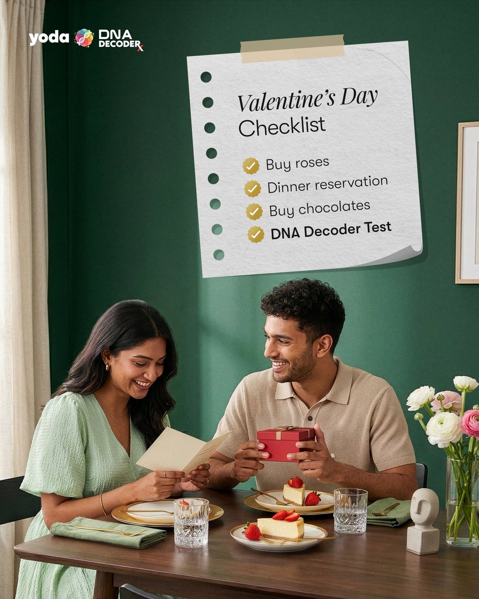 yodadnadecoder's tweet photo. Some things are planned for the day.
Some choices are made for the long run.

This Valentine’s Day, add thoughtful care to the checklist with DNA Decoder.

[ Health, Diabetes Risk, DNA Testing, Genetic Testing, Healthy India, Longevity, Lifestyle, DNA ]

#HappyValentinesDay https://t.co/QOh6FOFNye