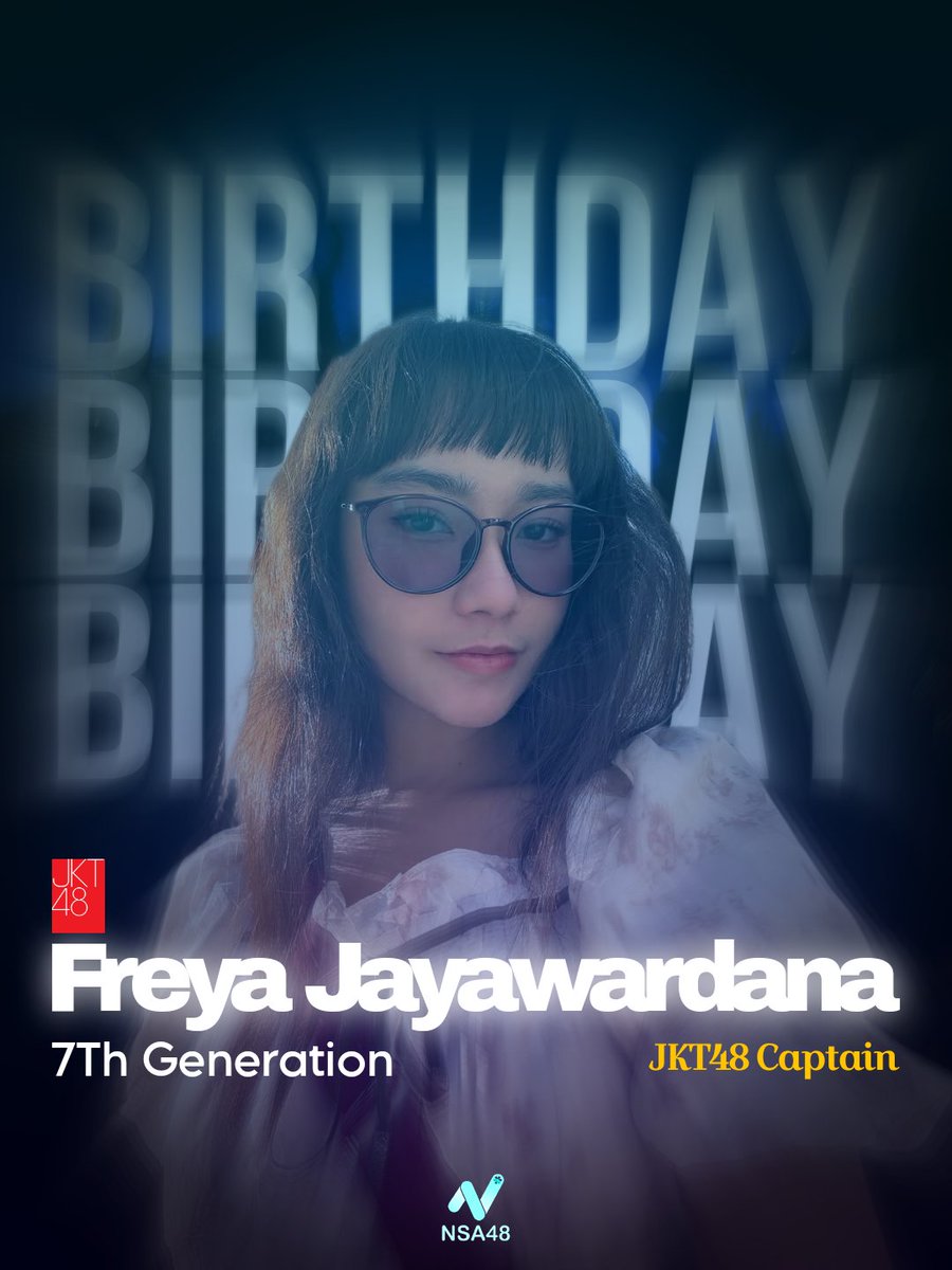Happy birthday captain kesayangan💗🥳
<a href="/Freya_JKT48/">Freya Jayawardana</a> 
Dua puluh tahun adalah awal fase baru yang penuh peluang. Semoga setiap langkahmu dipenuhi keberanian, setiap harimu dipenuhi senyum, dan setiap mimpimu pelan-pelan jadi kenyataan💓💓

#FreyaDwiDasa
#AbhiUdayaVimsati