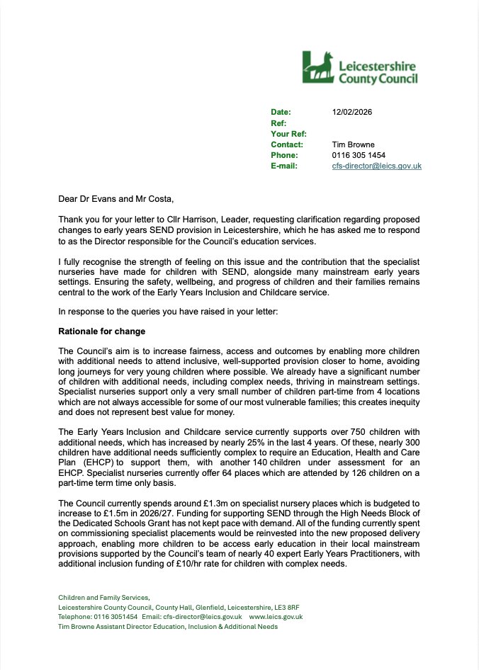 Alberto Costa MP - South Leicestershire tweet media