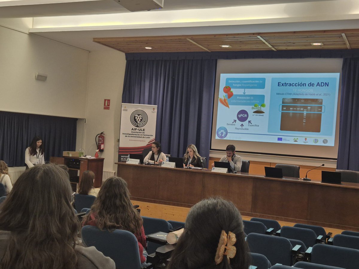BiobiveProject's tweet photo. Our colleague Olga Galán and final-year undergraduate student Celia Díez presented BioBIVE at the "Second Young Researchers Congress" celebrated on 12–14 February 2026. It is organized by the Department of Molecular Biology of the University of León (Spain). https://t.co/YwVTFRFL3f