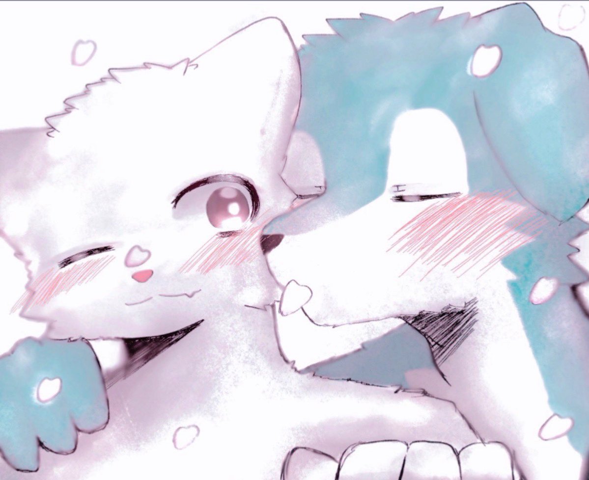 🤍🩵(腐)
桜吹雪