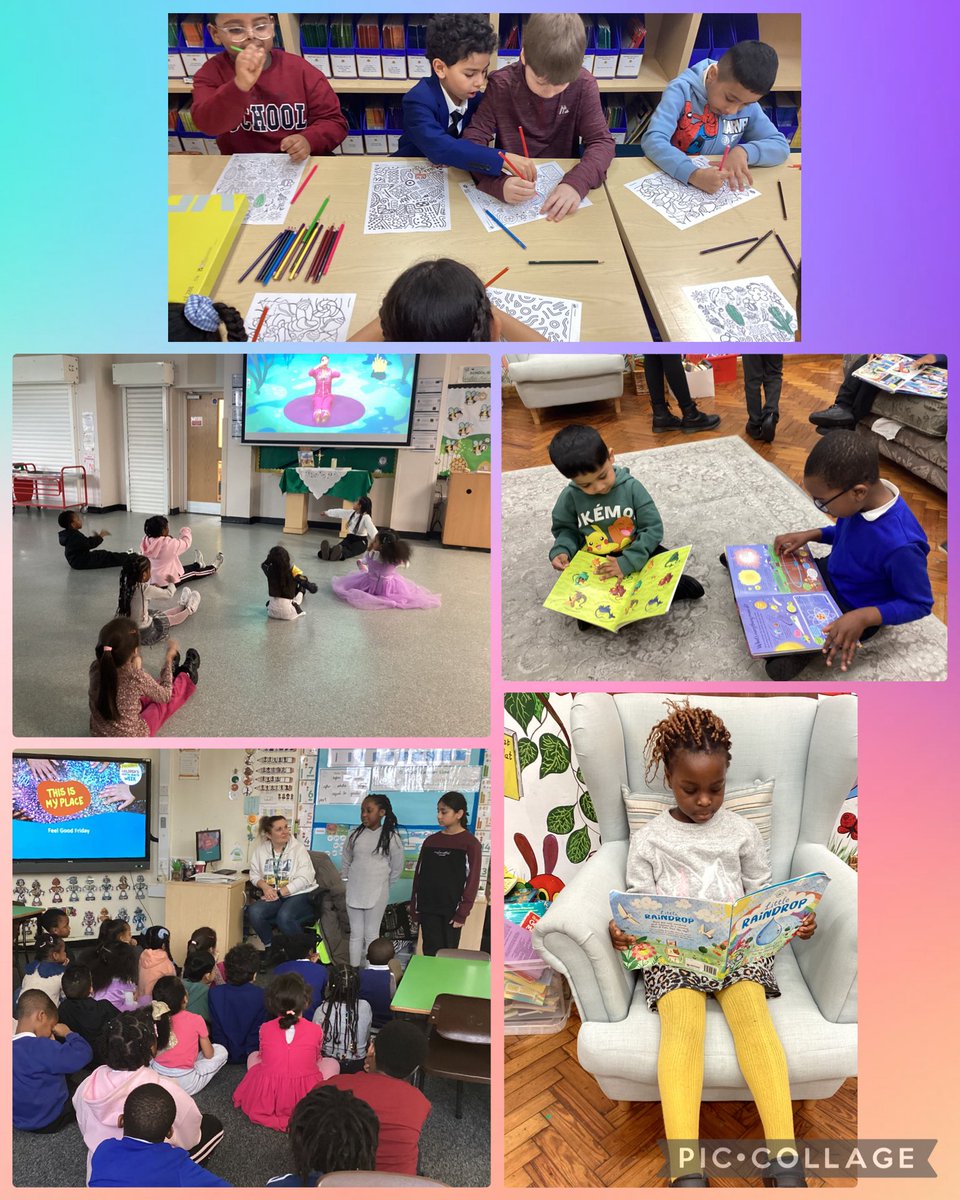 Y1 had an amazing time taking part in a variety of activities for Feel Good Friday 🤩🥳💫