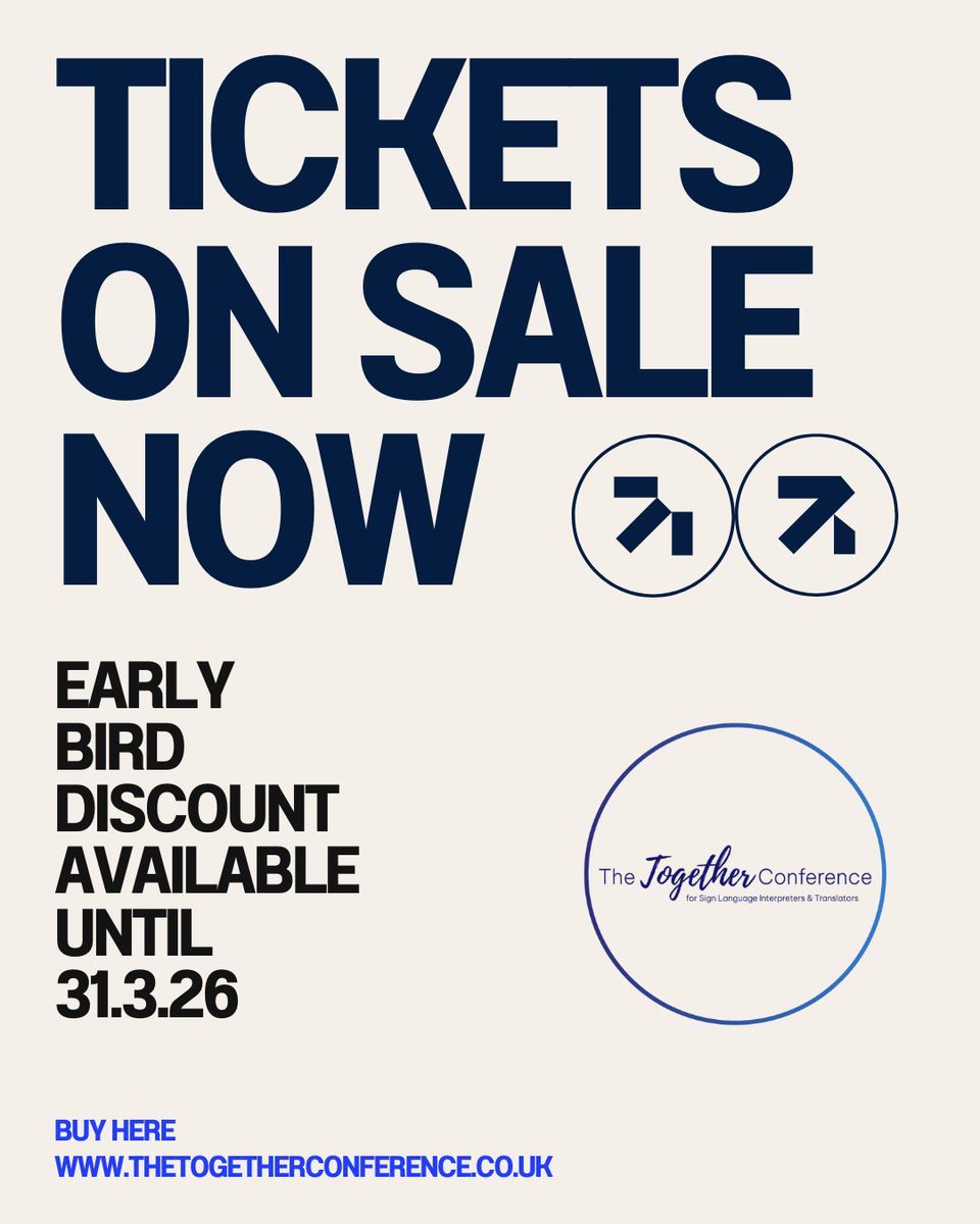 Together Conference for Interpreters & Translators tweet media