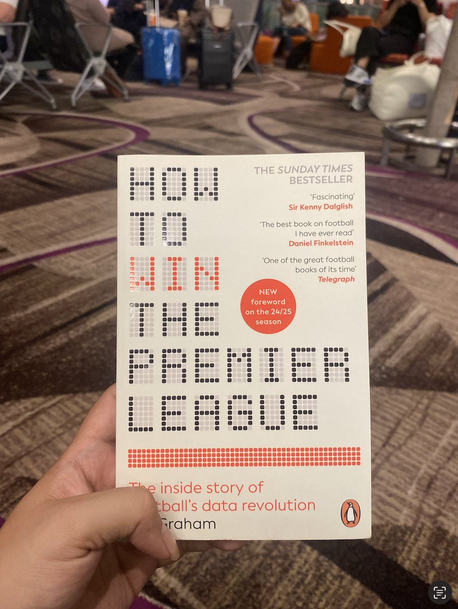 adriantopriyo's tweet photo. Best investment to start the year: diving deep into football data analysis through this amazing book.

Not only eye opening and insightful, but it’s also pushing me to develop new skill sets in utilizing data for scouting, recruitment, and from a national team & Talent ID perspective