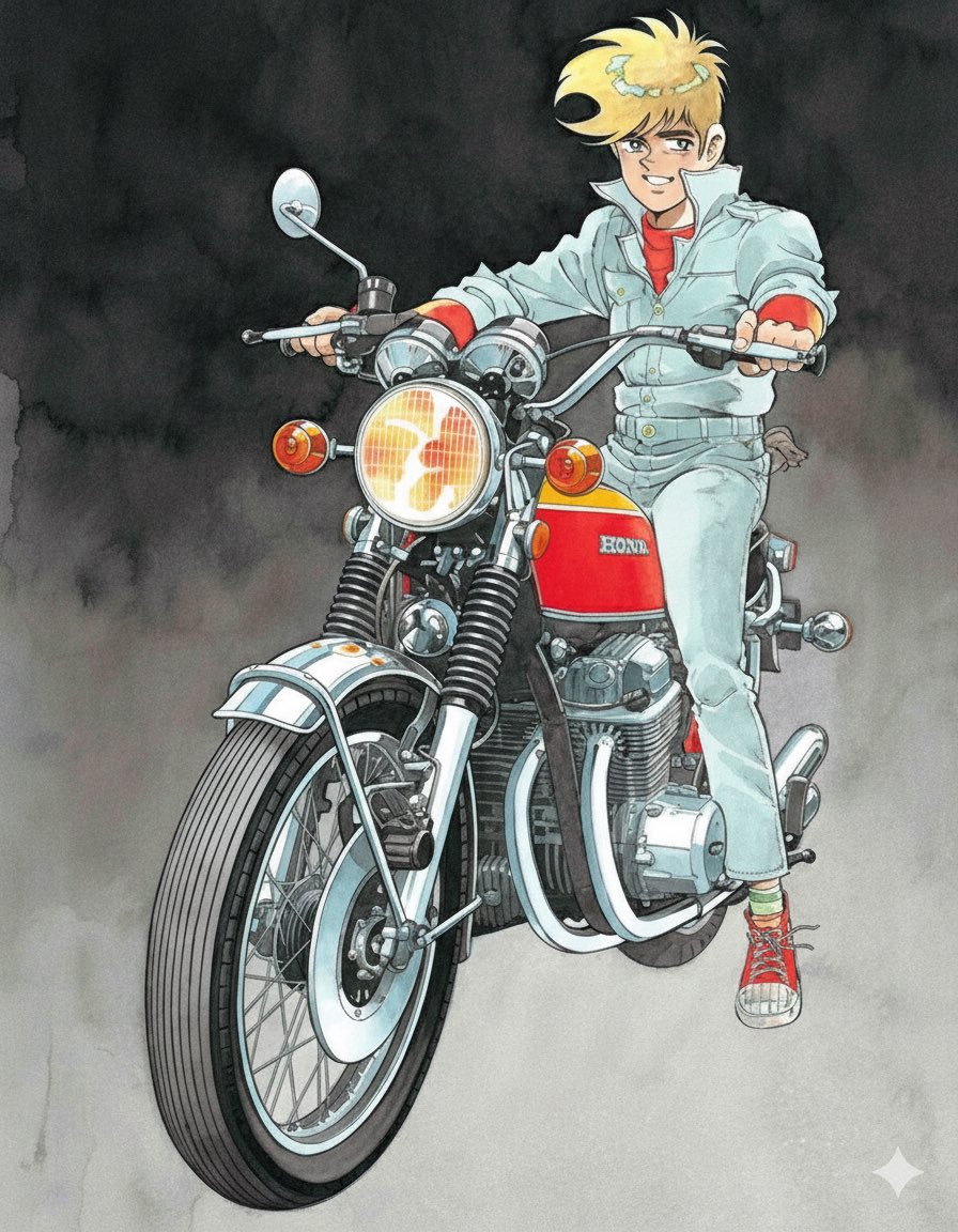 750（ナナハン）ライダー #少年チャンピオン