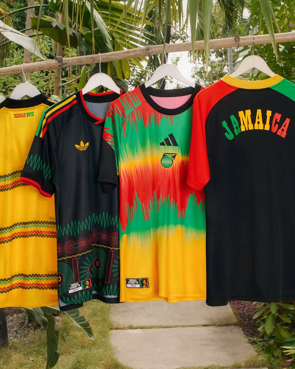 adidas and Jamaica unveil their home and away kits.