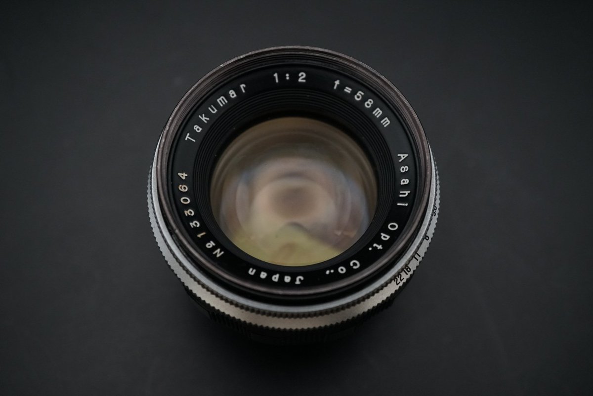 オールドレンズ購入報告・165本目】旭光学工業 Takumar 58mm f2をYahoo