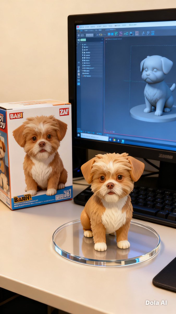 Imagine if you could make and buy a figurine of your fur babies! How awesome is this 🔥