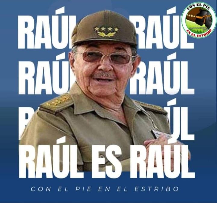 Hemos hecho saber a la administración norteamericana, con la mayor claridad, firmeza y serenidad (…), que Cuba no teme a las amenazas...."Raúl Castro"
#CubaEstáFirme 
#CubaVencerá 
#ConElPieEnElEstribo