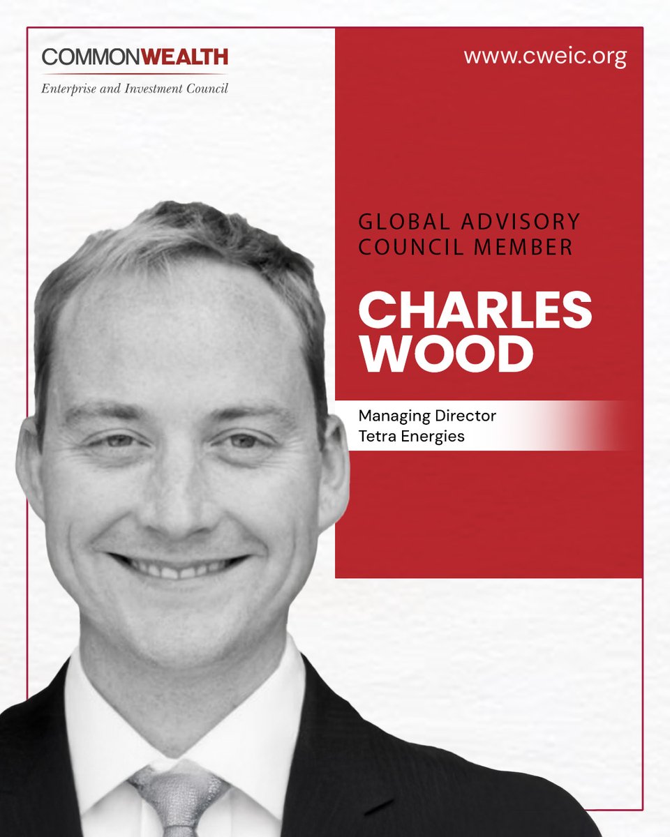 CWEICofficial's tweet photo. CWEIC welcomes TetraEnergies as a Strategic Partner and Charles Wood, Managing Director, to our Global Advisory Council. TetraEnergies bridges the funding gap in oil &amp; gas, focusing on maximising resource recovery and ensuring energy solutions for the future.

#CWEIC https://t.co/LJ2eFdQnxq