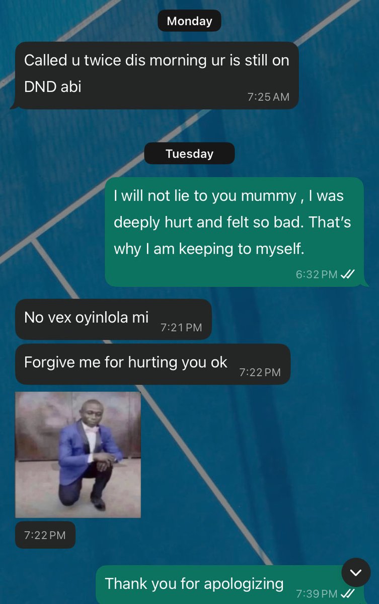My mum did something to me last week Friday, I was so hurt and I cried my eyes out (I live in a different state) i immediately cut off every means of communication. My phone was on DND, she couldn’t get to me for days. If I see her calls i call back and had just brief