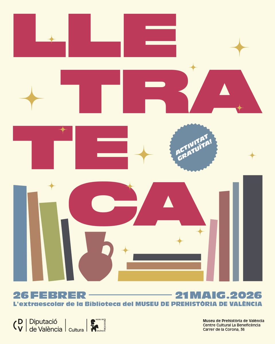 muprevalencia's tweet photo. 📖 🏛️ T'imagines una #Extraescolar diferent en la qual disfrutar de la lectura i conéixer el nostre museu?

Torna la #Lletrateca de #BiblioMupreva, una divertida activitat per a la xicalla d'entre 3r d'infantil i 4t de primària 🙋🏼

Info i inscripcions 🔗 https://t.co/nTGt3tZtIA https://t.co/f1DauRgegf