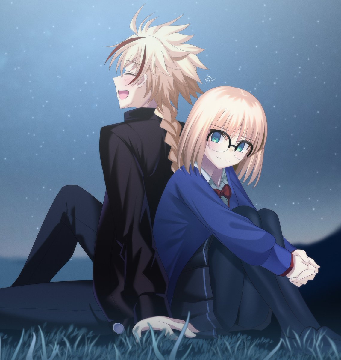 ━━How long have we been sitting like this?
#Fate #strangefake