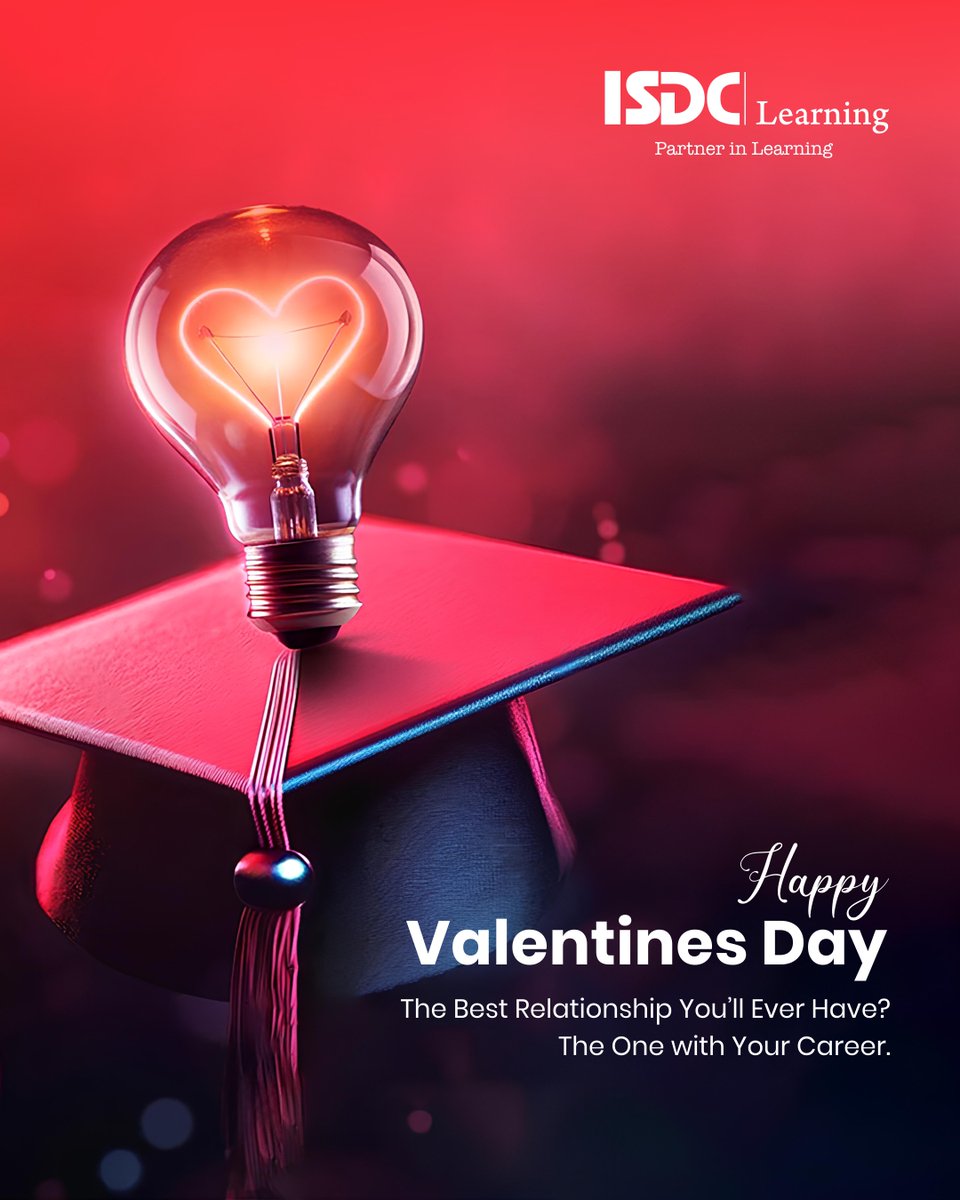 LearningIsdc's tweet photo. This Valentine’s Day, don’t just follow your heart — light it up.

Make the first move. Invest in your dreams.

Fall in love with your future self and let your passion for learning shine brighter than ever.

#HappyValentinesDay #ISDCLearning #PartnerInLearning #FutureStartsNow https://t.co/EjRbTOXbnt