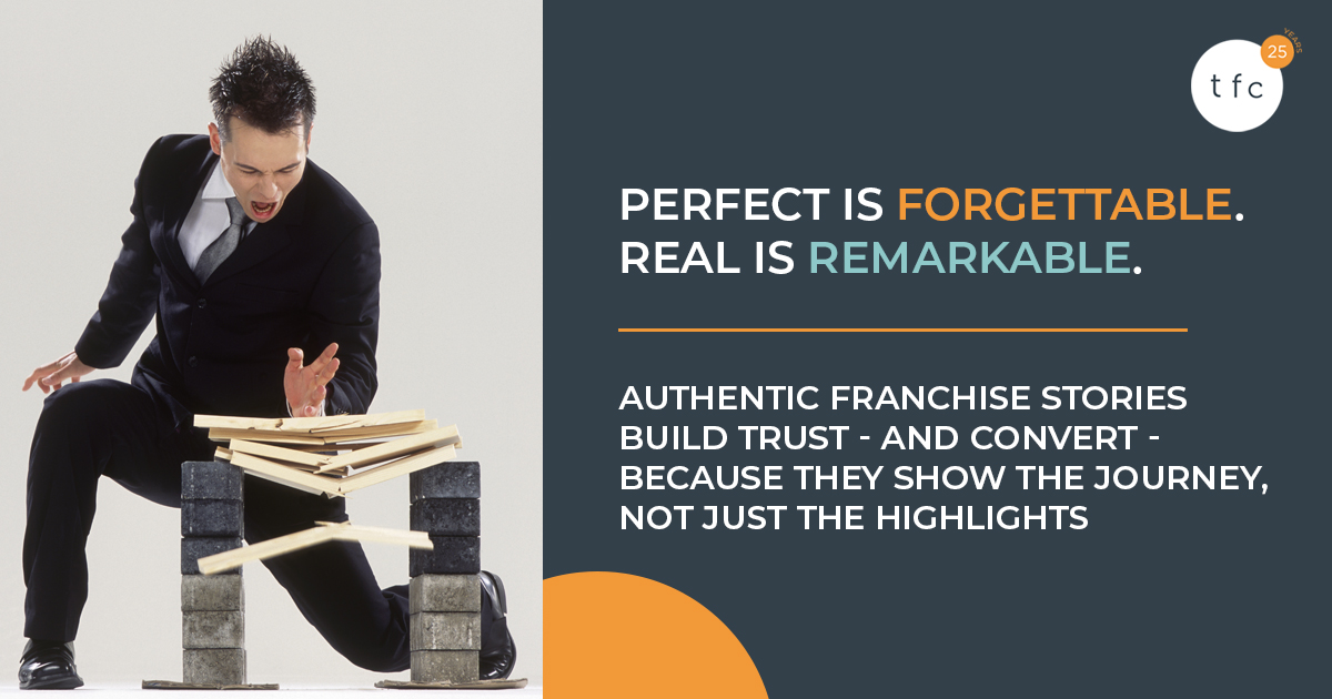 Perfect is forgettable. Real is remarkable. The polished success story gets attention, but the honest, human story gets conversions. Our copywriting team have unpacked why authenticity builds trust and gets real results:bit.ly/49XBiJA