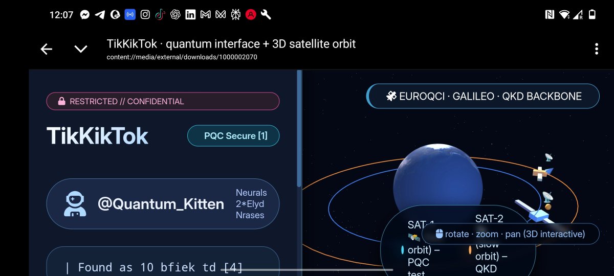 **#QuantumSocial #GeoSpatialTech #PQC #AUTENIX #TerraTrampilleraVerse #FutureOfSecurity #SatelliteOrbits #DeepTech**