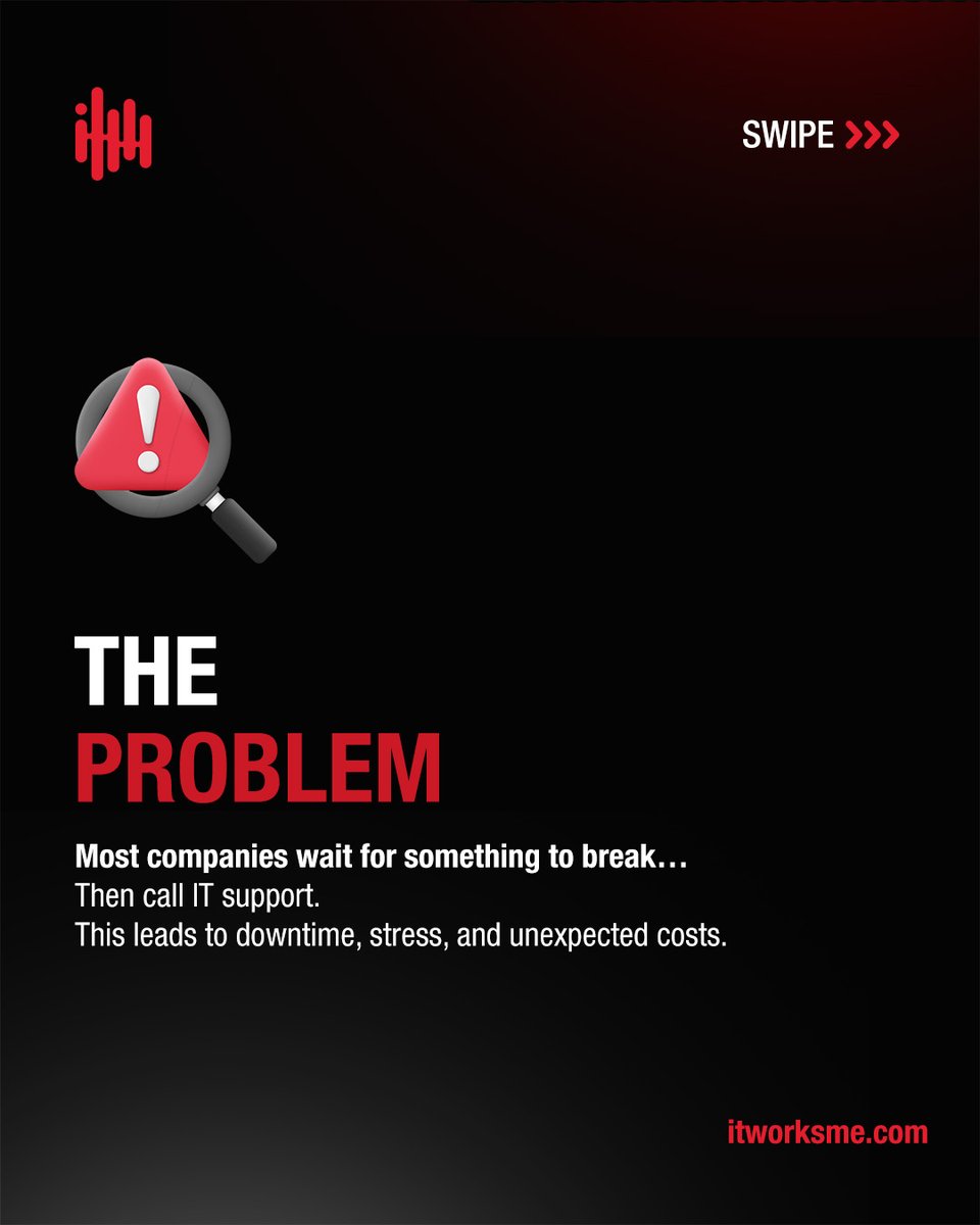 itworksme's tweet image. Support fixes problems. Maintenance prevents them.
Together, they keep your business running.

Learn more about how both can help your business thrive: itworksme.com/services/

#ITSupport #ITMaintenance #TechTips #BusinessIT #ITSolutions #ITworksME