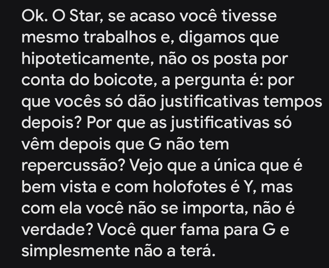 Yoko é a única convidada por  marcas, e W fica furiosa por ser assim, e como a protegida dela nada consegue, logo ela vem com as desculpas esfarrapadas de que o boicote atrapalha, mas a vdd é apenas uma,Yoko que é a artista solicitada por marcas, ela é o destaque e a outra não.