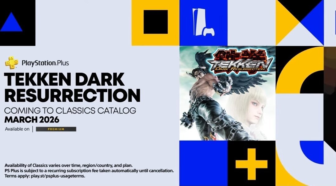 PlayStation Plus Classic kataloğuna, döneminin oldukça sevilen Tekken oyunu Dark Resurrection, mart ayında geliyor. PSP versiyonu özellikleriyle çıkacağı söylenen oyunun online versus özelliğine sahip olup olmayacağı belli değil.