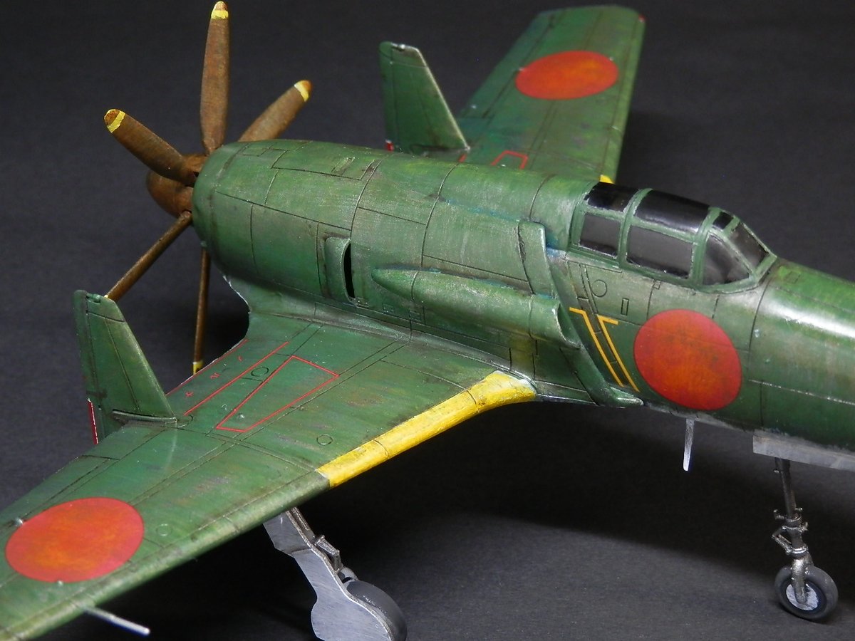 ハセガワ 1/72 震電
完成。こんなカッコいいプラモが1200円で安定供給されることのありがたさよ…
#72lab #水100塗装