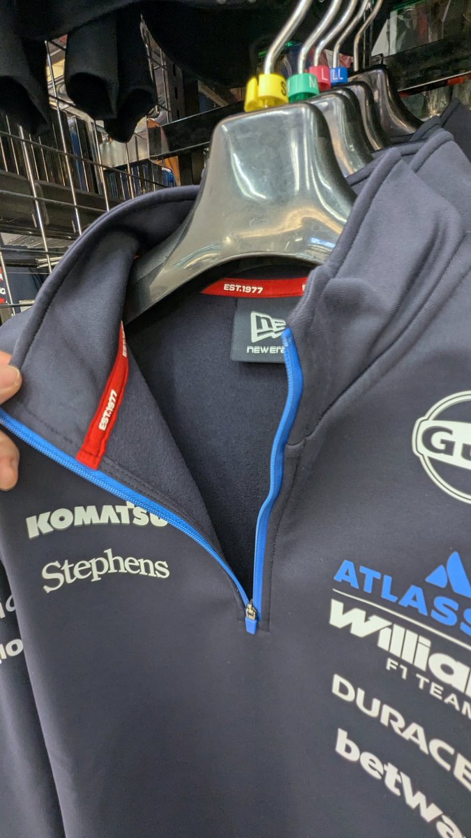 2026年 ウィリアムズ F1 チーム ミッドレイヤー ジャケット 入荷