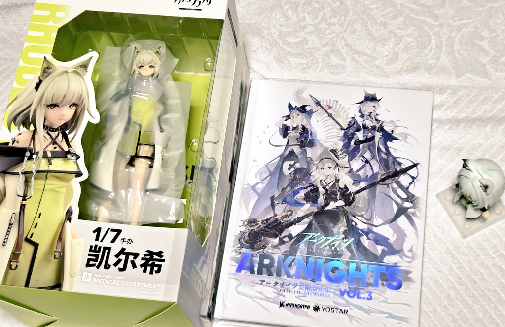 ケルシーのあれ ねんどろいど等ミニフィギュア・・・白 1/7スケール