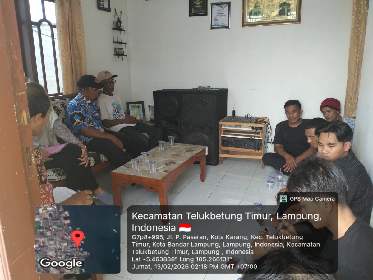 irwan_jan's tweet photo. Juma't(13-2-26) Irwandi Luhkan #KotaBandarLampung, Pembentukan KUB Spear Gun Bahari,Dihadiri Lurah, RT, Koordinator Penyuluh dan penyuluh di Kel.Kota Karang,Kec TBT
#GiatLuhkanSatminkalBRPPUPP
#luhlapor
#panganbiruuntuknegeriku
@bppsdm_pusluhkp
@bppsdm_kp
@bppsdm_brppupp
@ipkani https://t.co/yexdBBDqwl