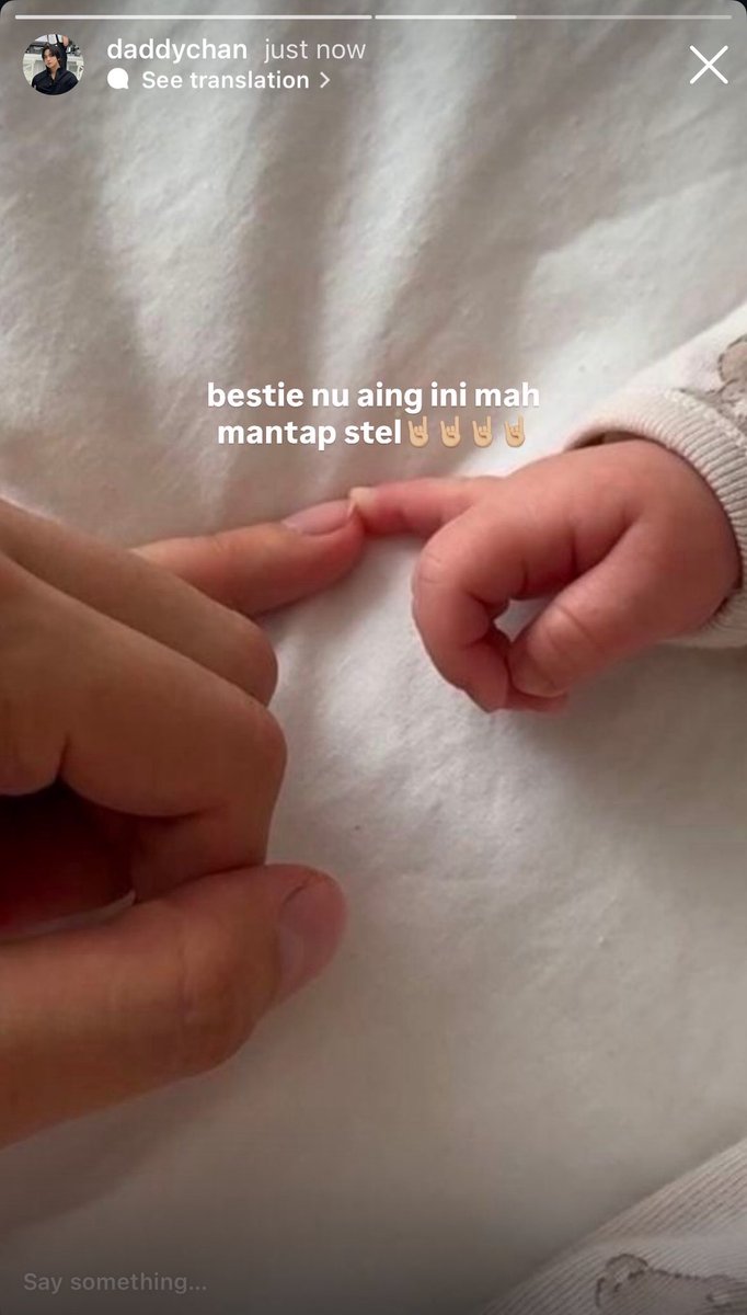 charmantaes's tweet photo. #haeselle instastory daddy soal baby bule stella https://t.co/qtIjMXbEit