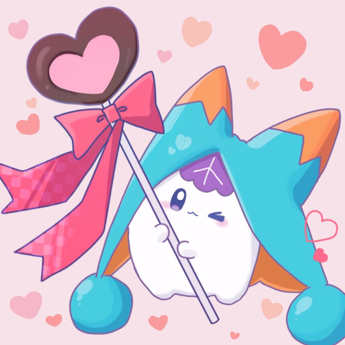 spspsptn's tweet image. 筑波大せーのみんなもチョコレートもらったそぽ？...だいじょうぶそぽ！
そぽんぽいぽい！そぽが魔法でみんなにチョコをあげるそぽ～