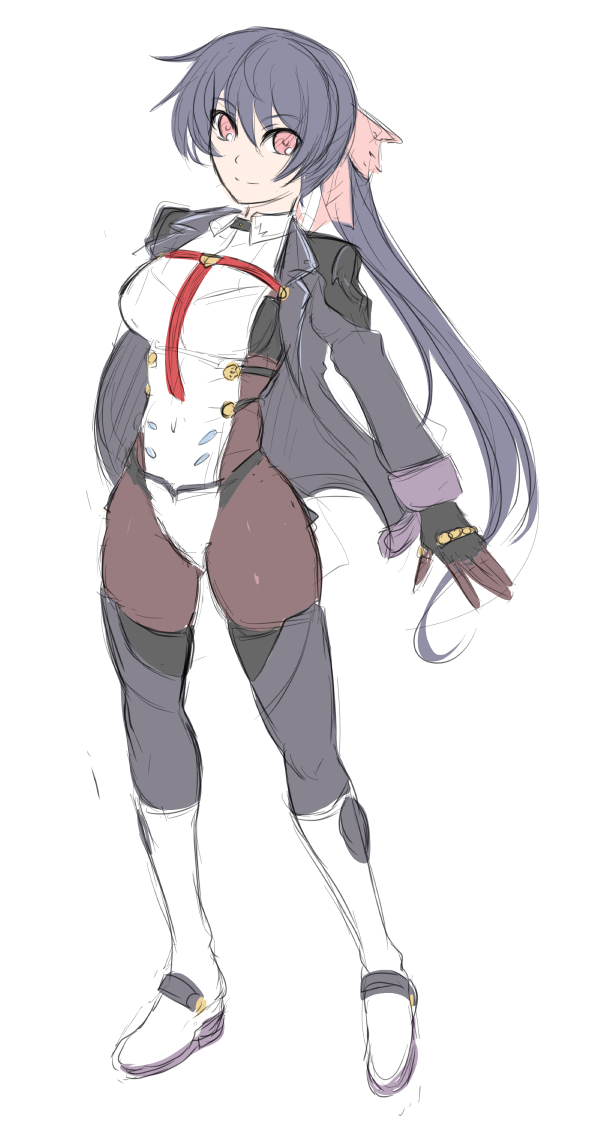 うちの子、黒咲華堂さん
通称お姉ちゃん(バトルスーツ風味 