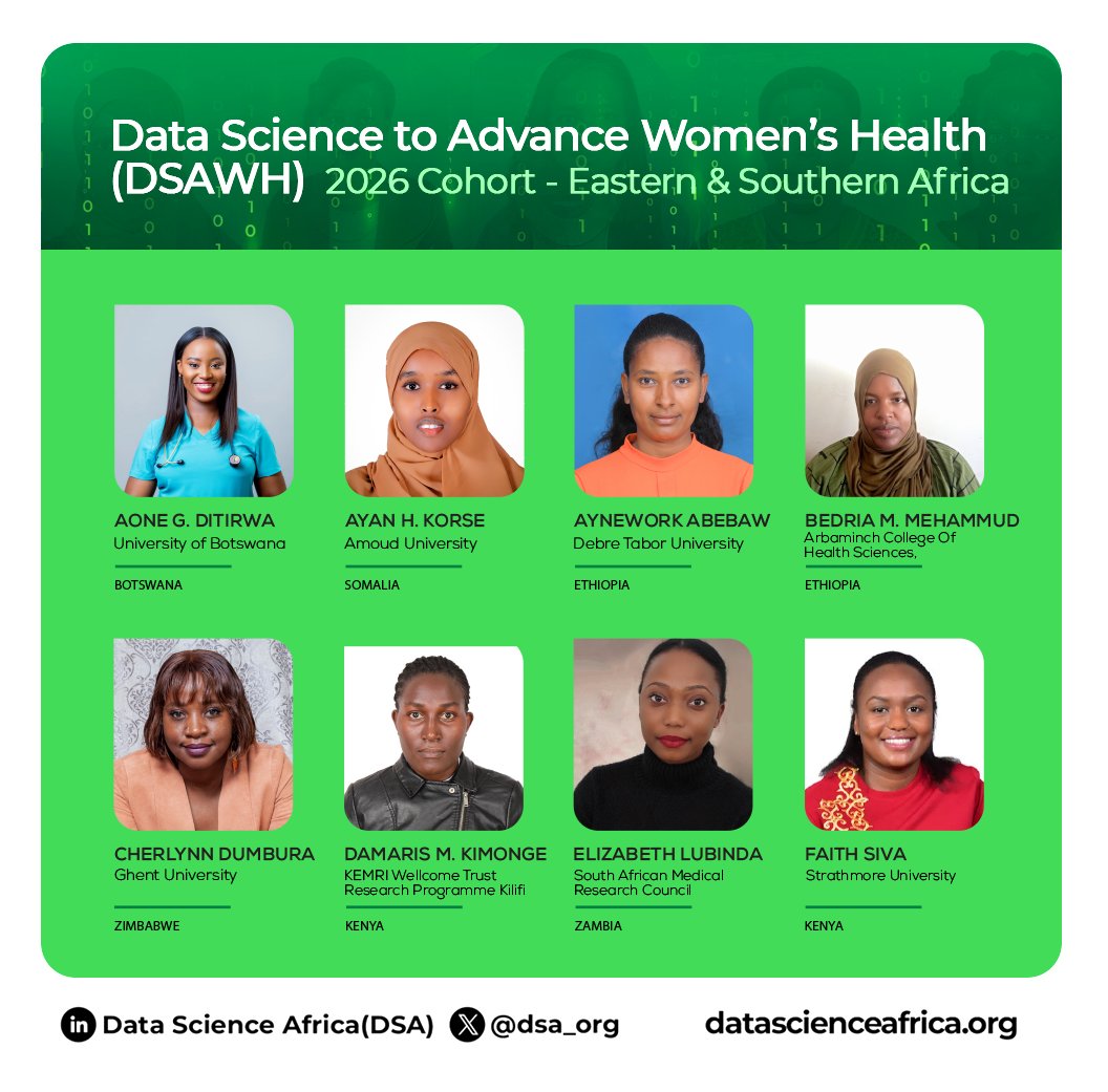 Data Science Africa - DSA tweet media
