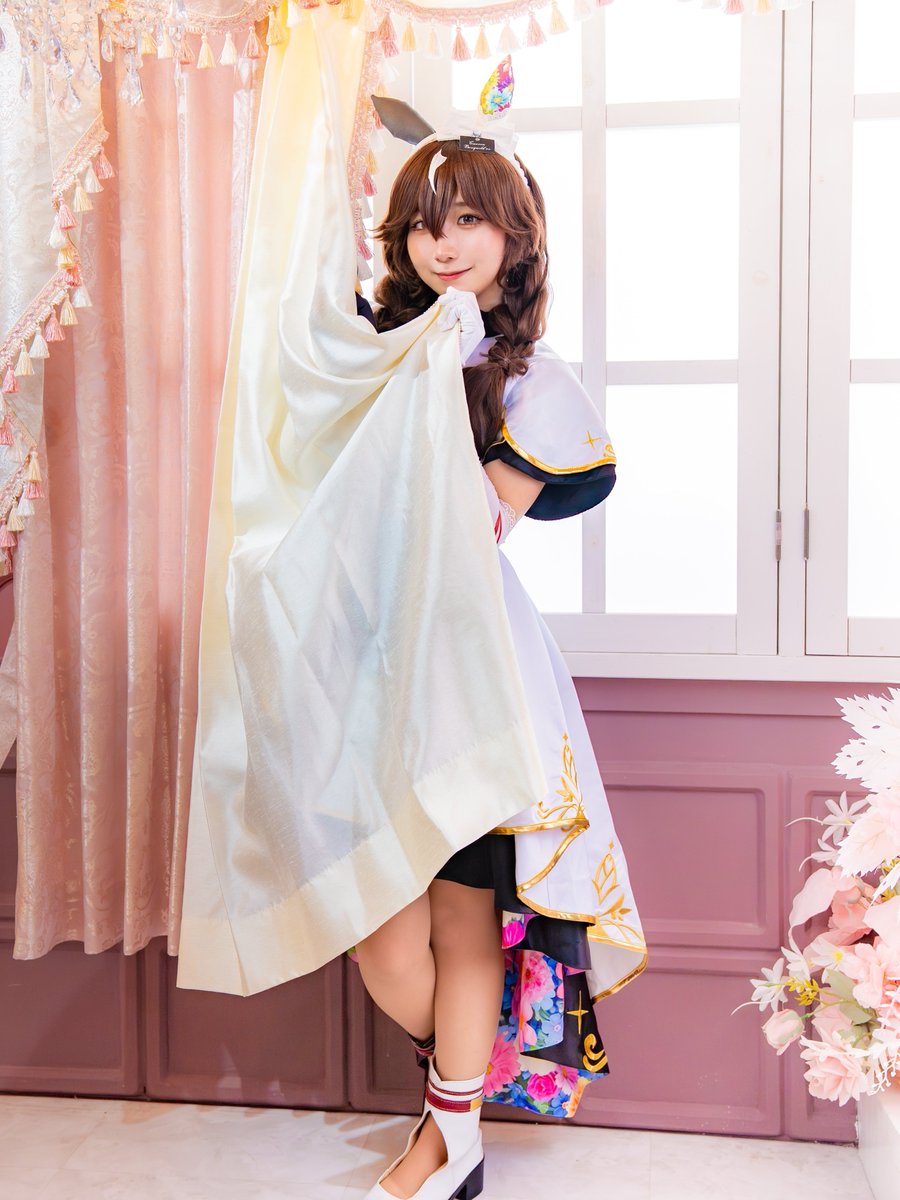 Cosplay ウマ娘 カレンブーケドール 📷 @midori_gray #華の19年組同期併せ