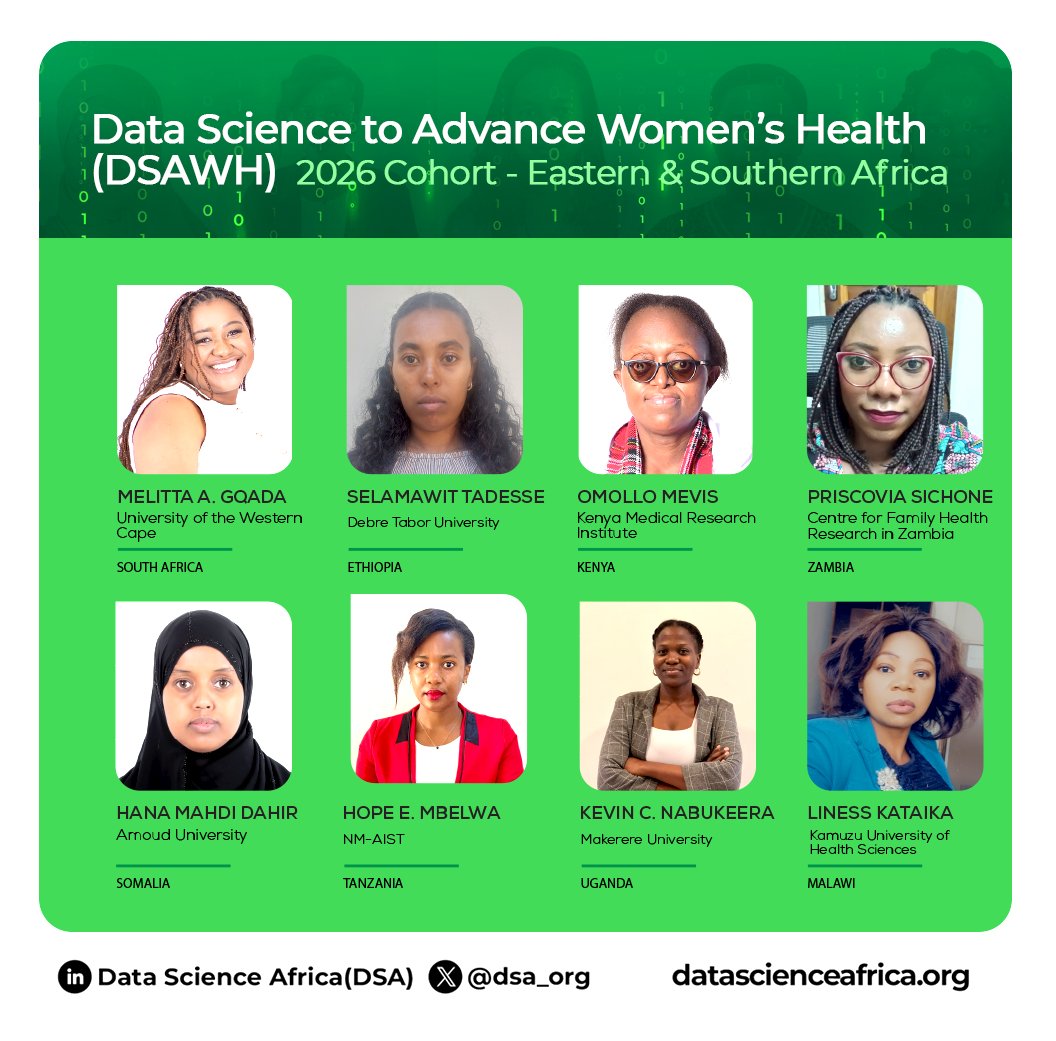 Data Science Africa - DSA tweet media