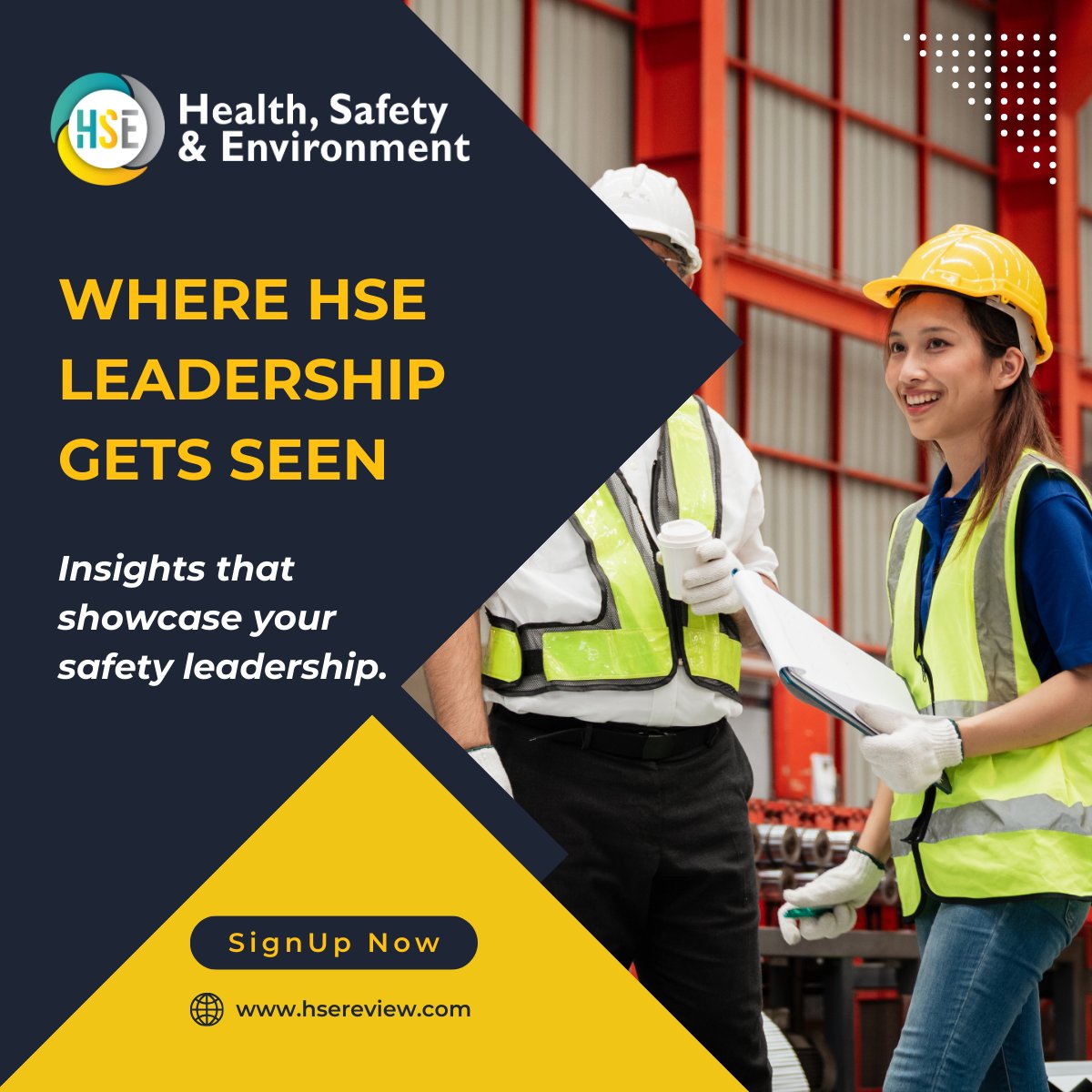 How visible is your commitment to health, safety &amp; sustainability?
HSE Review’s newsletter connects the Middle East’s HSE community with trusted insights on safety, compliance &amp; environmental performance.

Lead with visibility.
Subscribe: zurl.co/8Dyfn

#HSEReview