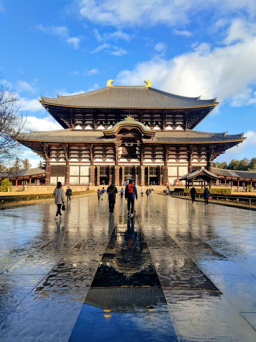 El Todai-ji alberga el Buda de bronce más grande de Japón. Estar frente a él te hace sentir minúsculo. Paz en dimensiones gigantescas.