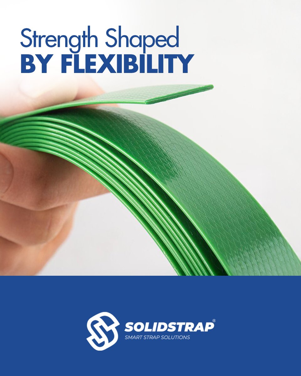 solidstrap's tweet image. Esneklikle Şekillenen Güç.
Solidstrap, yüksek dayanım ve üstün esnekliği bir araya getirerek yük güvenliğinde yeni bir standart belirler.
En zorlu koşullarda bile performansından ödün vermez, güveni her katmanda hissettirir.

#Solidstrap #SmartStrapSolutions #IndustrialStrength