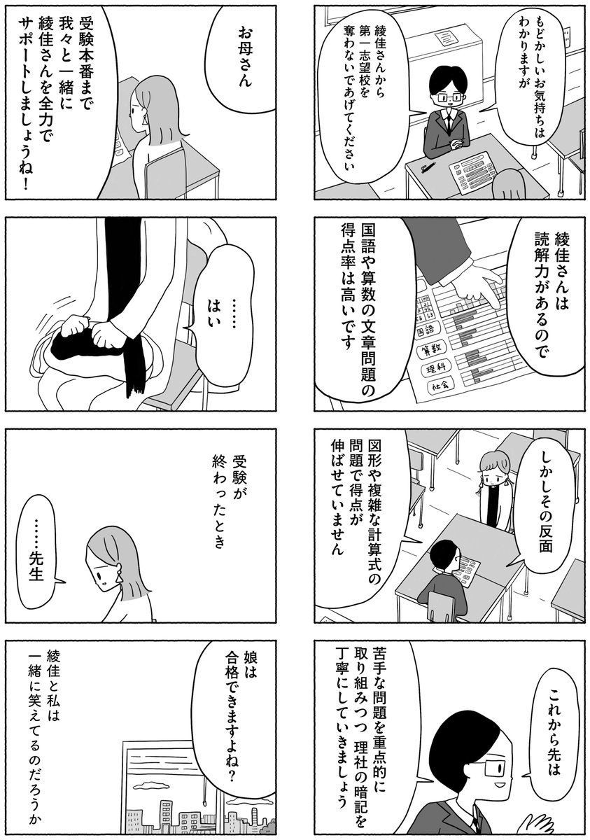 子どもよりも中学受験への熱量が高い親(3/8) 