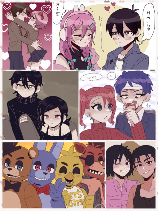 #私はこういう絵を描いています
💘🪽 