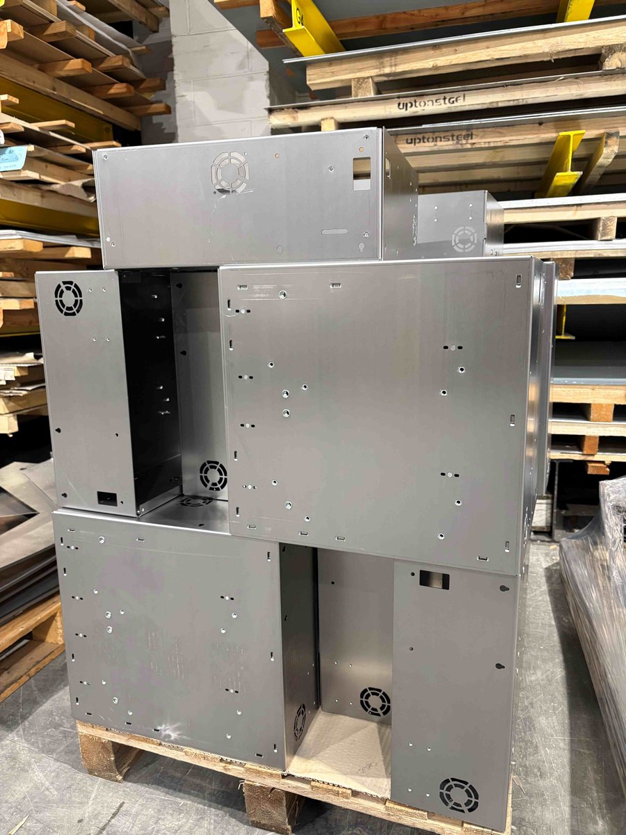Quality fabrication doesn’t always have to come at a high price. These precision-engineered Zintec &amp; mild steel units have been laser cut, punched, folded &amp; riveted together, removing the cost of welding &amp; dressing. For affordable sheet metal fabrication  yorkshirelaser.co.uk/contact