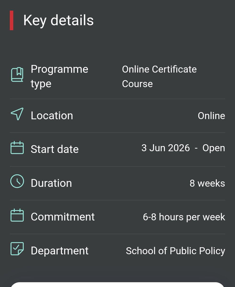 mougendi's tweet image. This is an online course... You didn't have to go in person. share.google/XAffW02Xib6mbs…