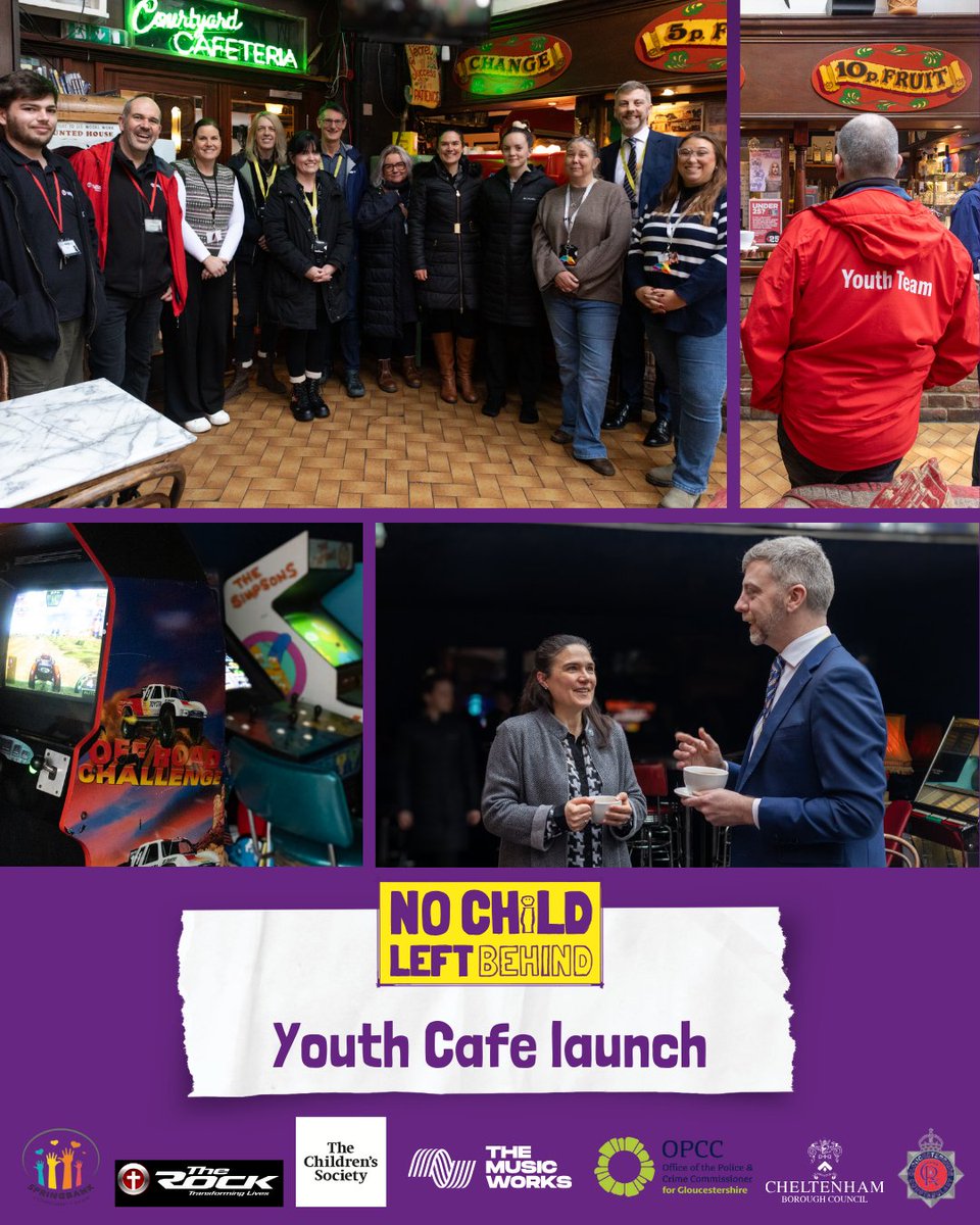 CheltenhamBC's tweet photo. The new @NCLBchelt Youth Cafe launched yesterday.

The Youth Cafe pilot is now open at Smokey Joe's on Bennington Street, running every Thursday from 3:30–6:30pm until 2 April.

The cafe offers fun activities and a safe, welcoming place for young people to spend time. https://t.co/sdFj3qF5W9