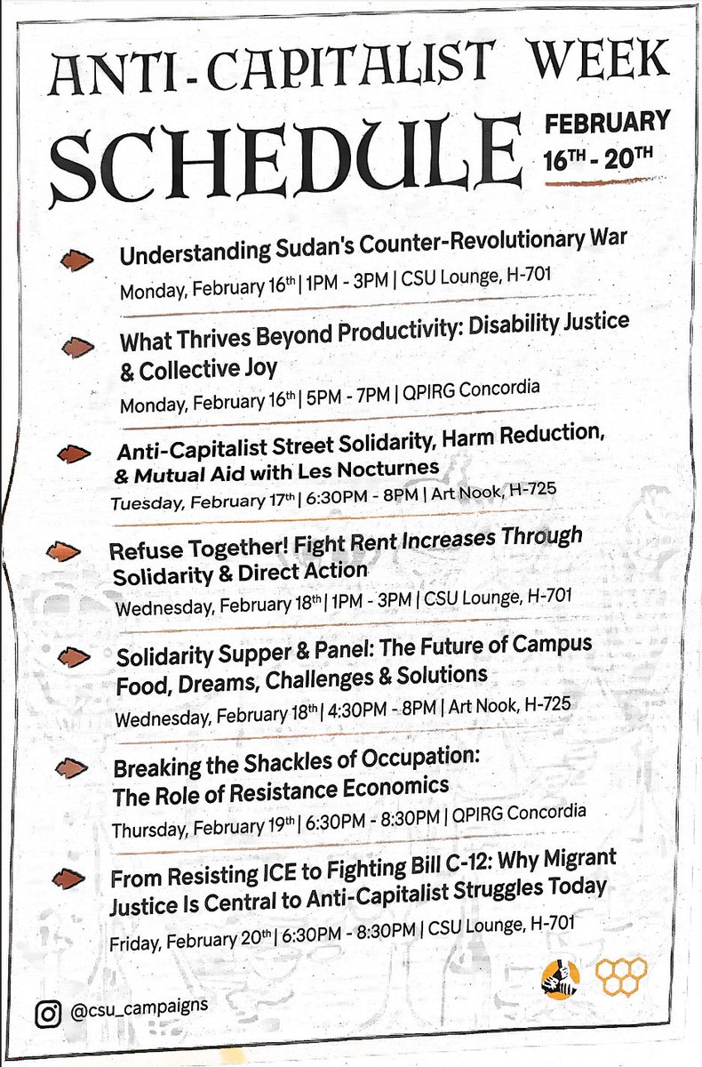 Taking a page out of the anti-captitalist Communist book, <a href="/Concordia/">Concordia University</a> should purge the <a href="/csumtl/">Concordia Student Union</a>.