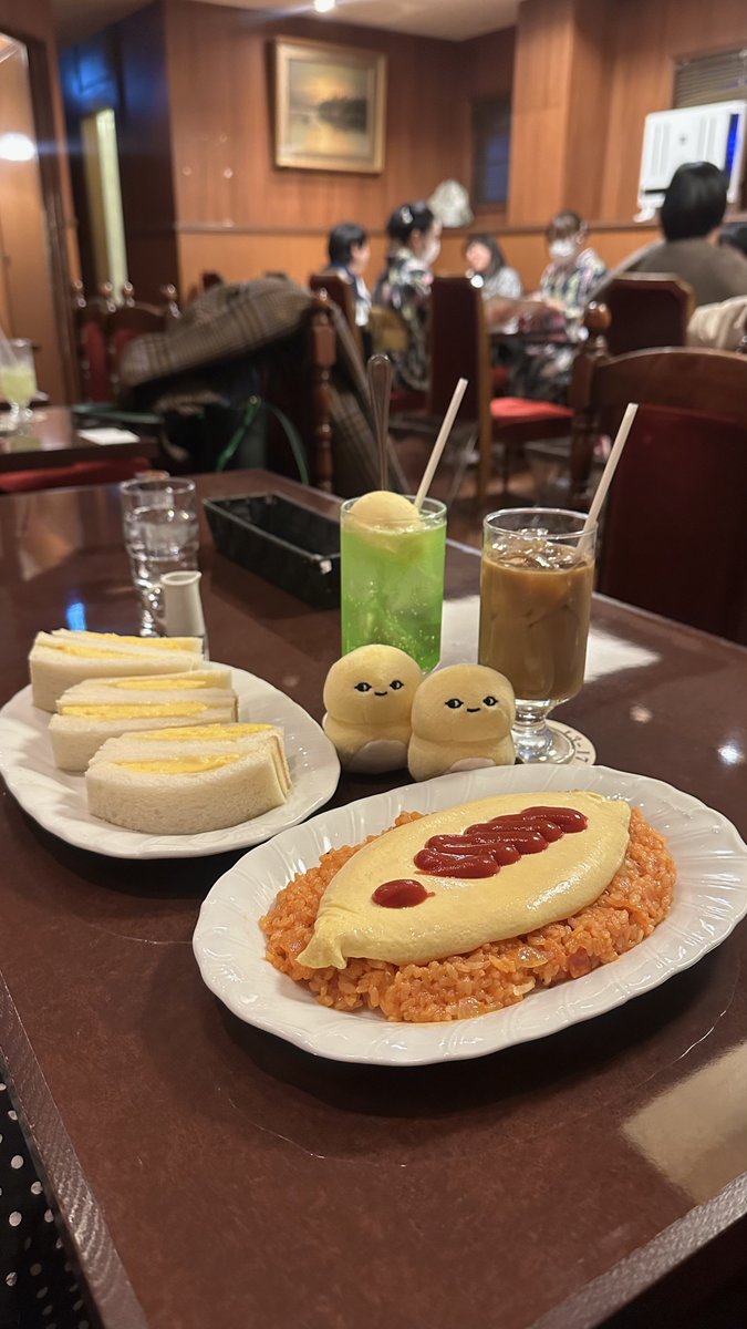 ママンと銀ブラ🥚してきた🍹