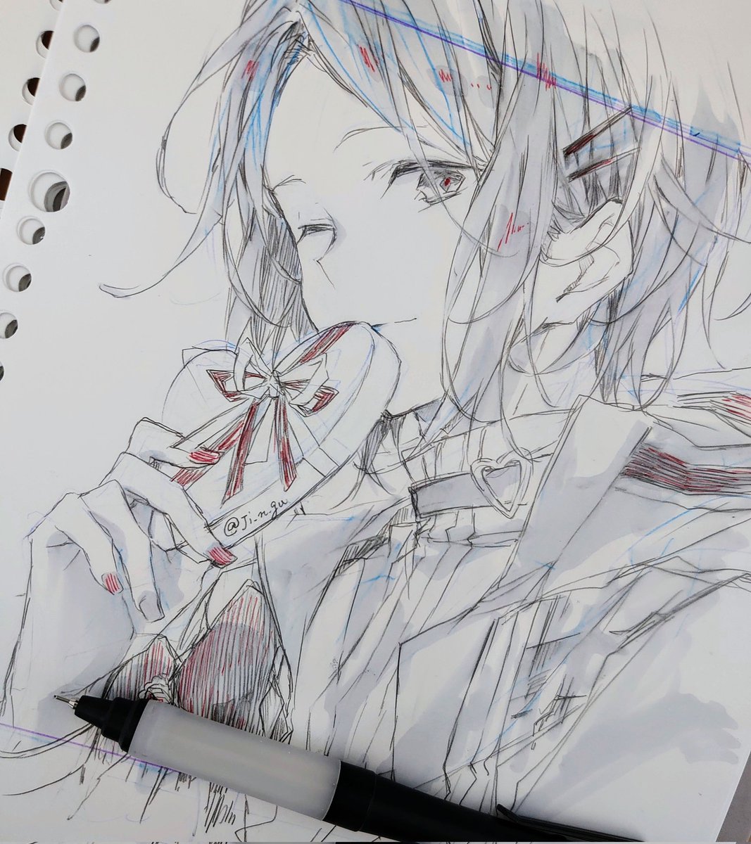 らくがき ひなたくん