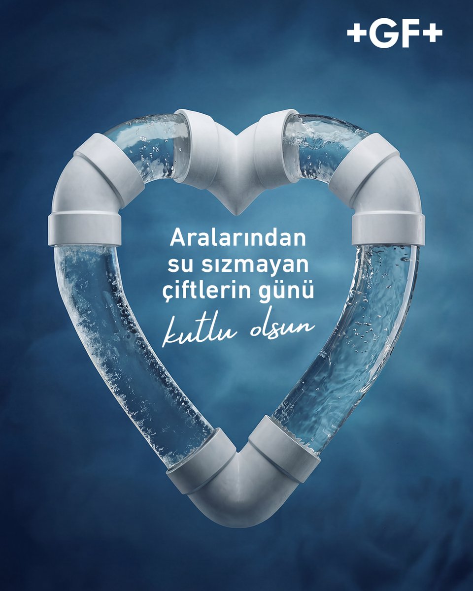 Güvenli bir gelecek, sarsılmaz bağlar üzerine inşa edilir.
Aralarından su sızmayan tüm çiftlerin 14 Şubat Sevgililer Günü kutlu olsun. 💙

#GF #GeorgFischer #ExcellenceInFlow #GoingForward

A secure future is built on unbreakable connections.
Happy Valentine’s Day to all couples