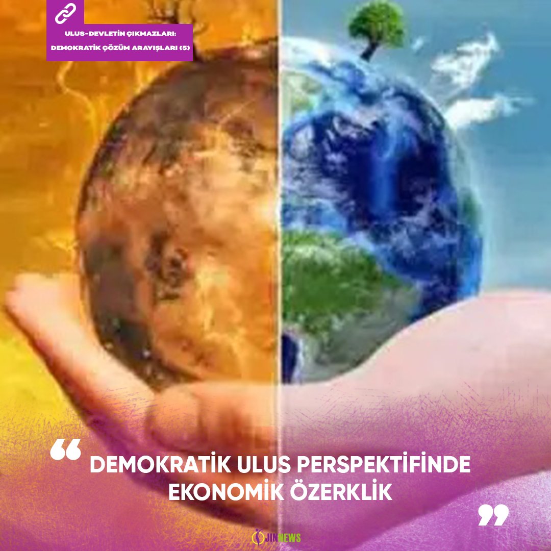 DOSYA  

Ulus-devletin çıkmazları: Demokratik çözüm arayışları (5)

Demokratik ulus perspektifinde ekonomik özerklik    

#jinnewshaber 

jinnews21.com/TUM-HABERLER/c…