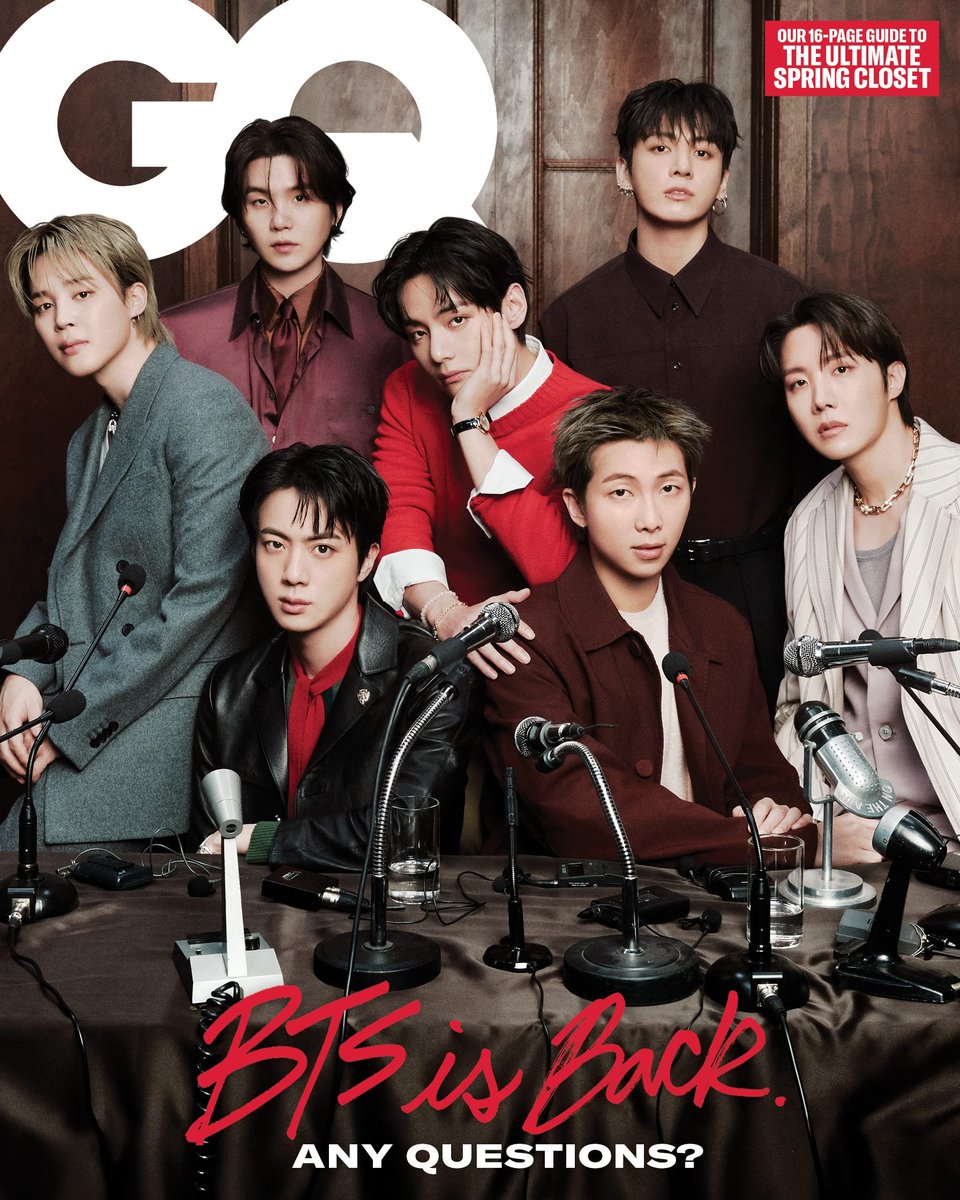 BTS IS BACK CARALHOOOO